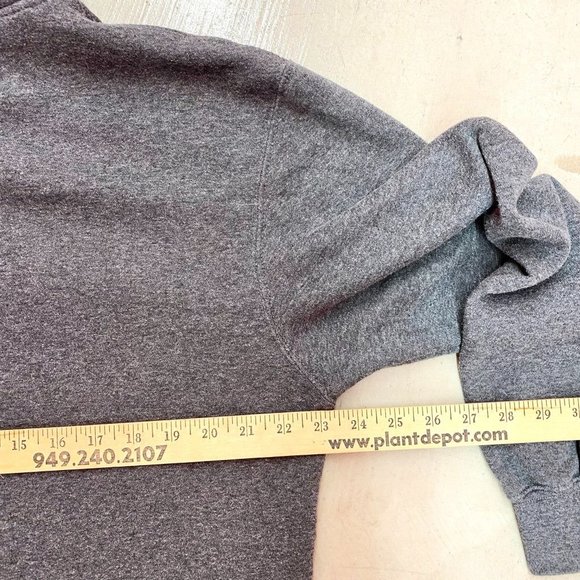 San Francisco full zip grey applique hoodie M - Picture 7 of 8